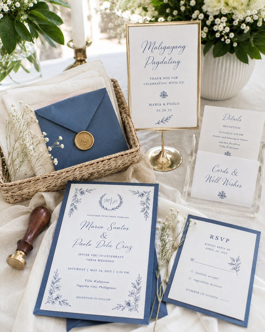 Invitations, Stationery & Signage